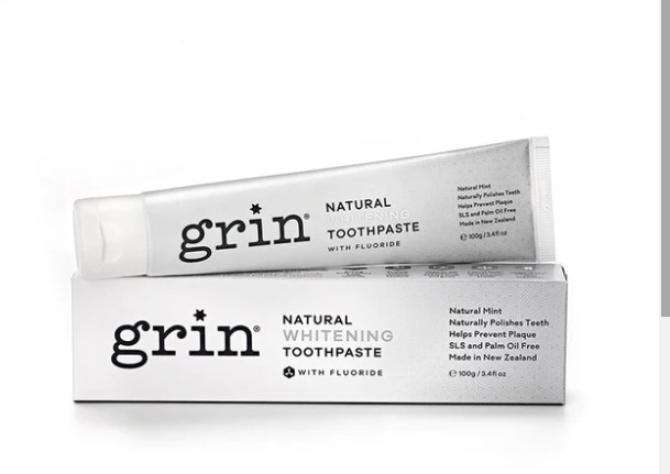 Grin Whitening with Fluoride Toothpaste - 100g