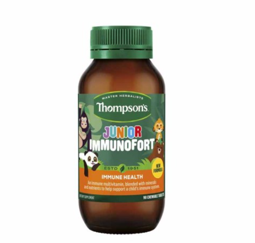 Thompson's Junior Immunofort Mulit Vitamin Blend 90 Chewable Tablets