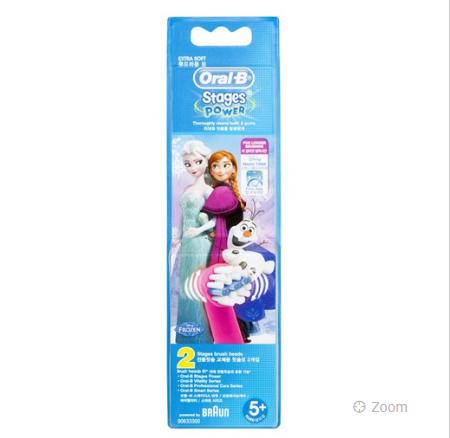 【SALE】Oral B Frozen Power Refil Toothbrush Pack 2