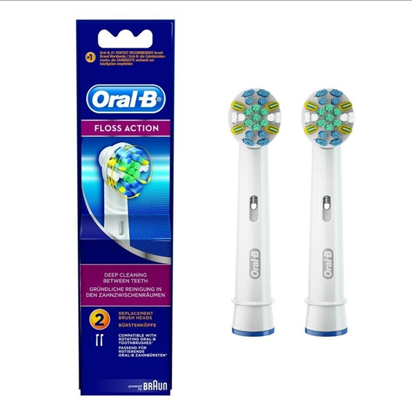 【SALE】Oral-B Floss Action EB25-2 Replacement Head - 2 Pack