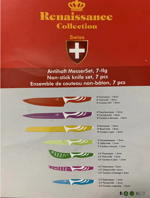 Renaissance Collection Swisse Knife Set