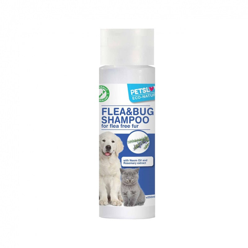 Petslove Flea & Bug Shampoo For Dogs & Cats 250ml