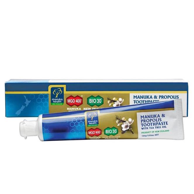Manuka Health Propolis & Manuka Honey Toothpaste with Tea Tree Oil - 100g