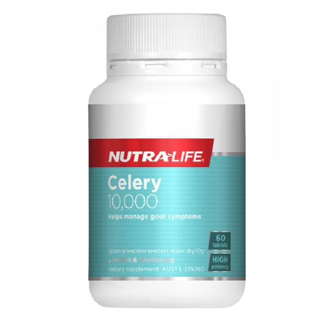 Nutra-Life Celery 10000 - 60 Tablets