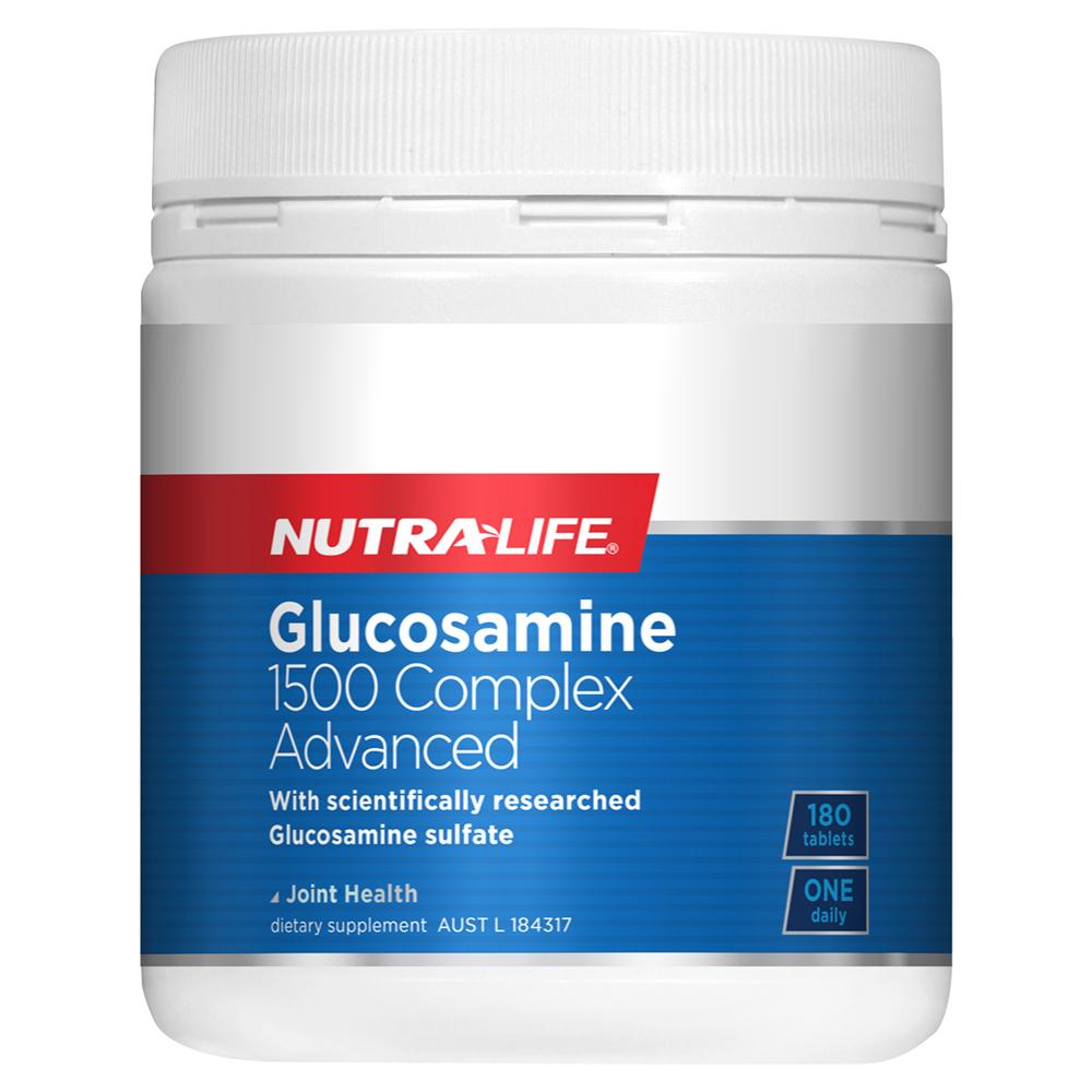 Nutra-Life Glucosamine 1500 Complex Advanced - 180 Tablets