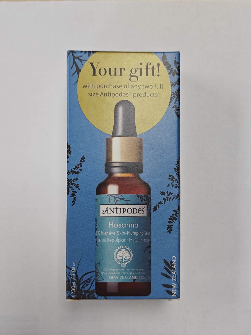 【Gift Pack】Antipodes Skin Hosanna plumping serum 30ml