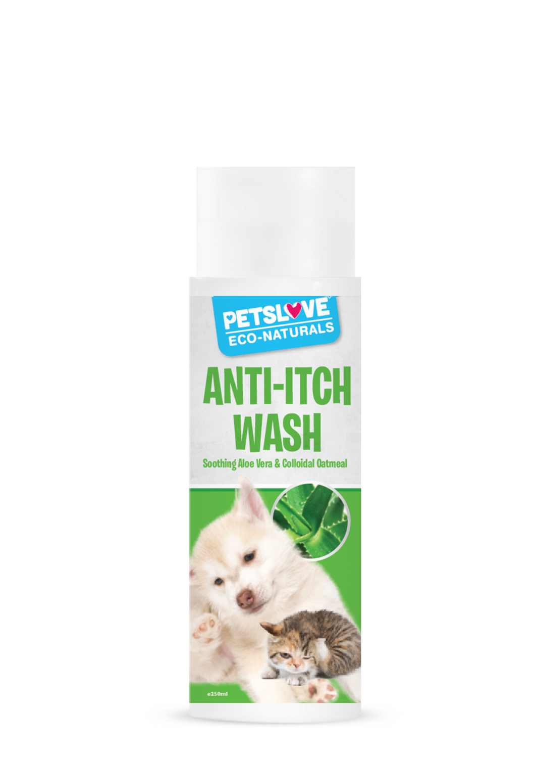 PESTSLOVE Anti-Itch Shampoo for Dog Aloe Vera & Colloidal Oatmeal 250 ml