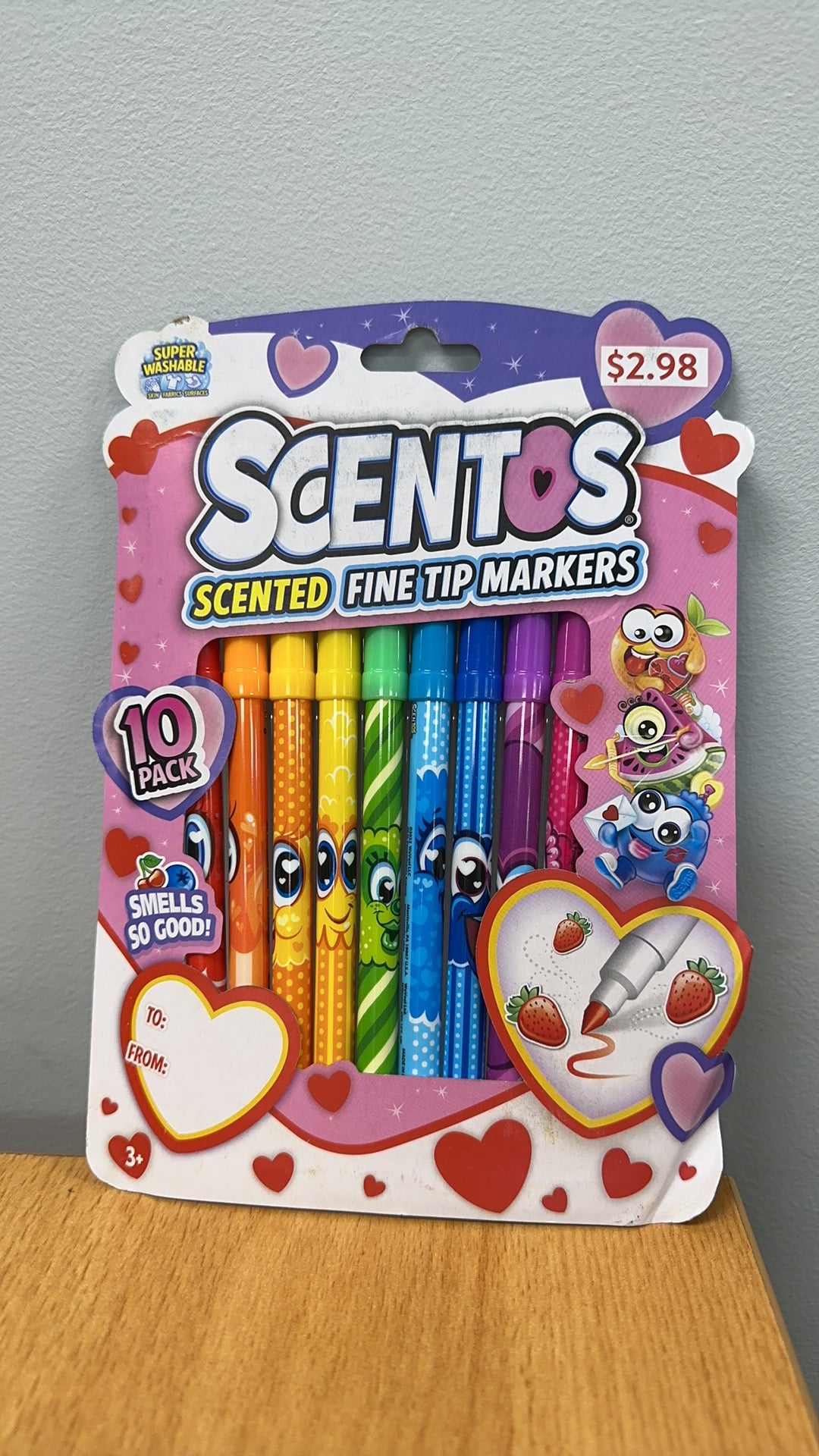 Scentos® Scented Fine Line Markers 10 Pack Set