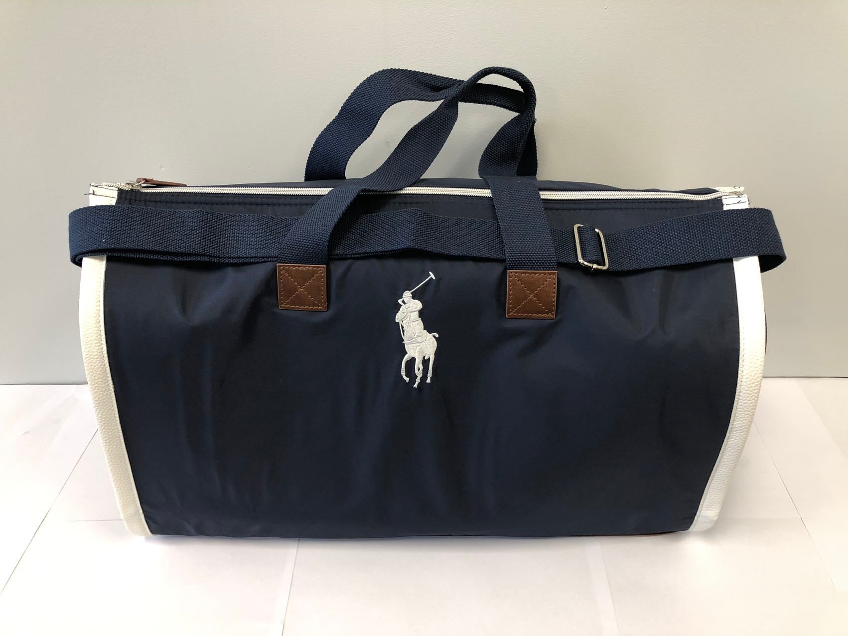 RALPH LAUREN FRAGRANCES Mens Big Pony Polo Duffle Garment Travel Bag N POST2U