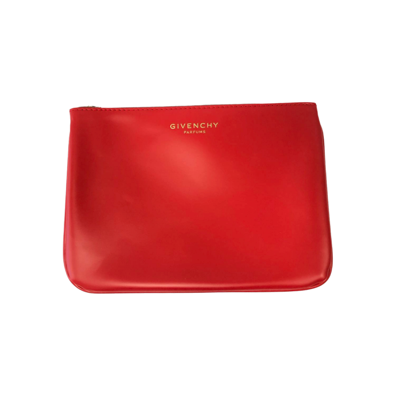 GIVENCHY Red Makeup Bag