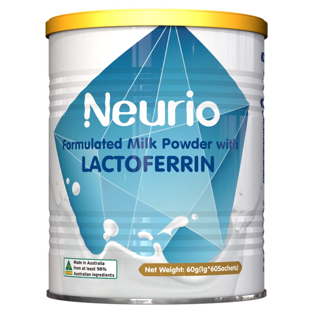 Neurio Formulated Milk Powder With Lactoferrin 60g/Can (Blue)
