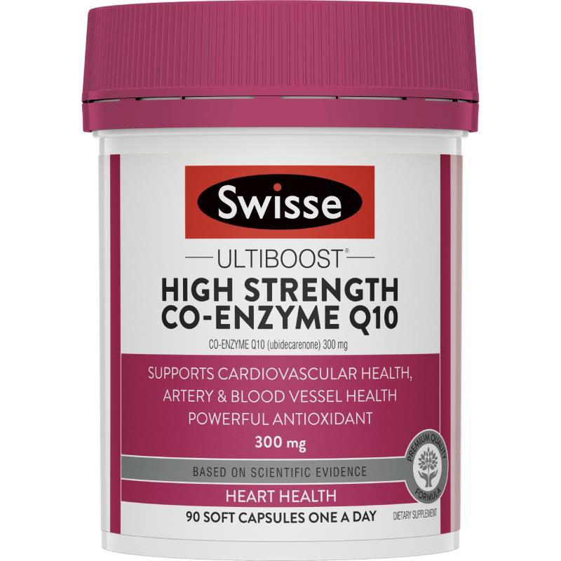 Swisse Ultiboost High Strength CoQ10 150mg 180 Capsules
