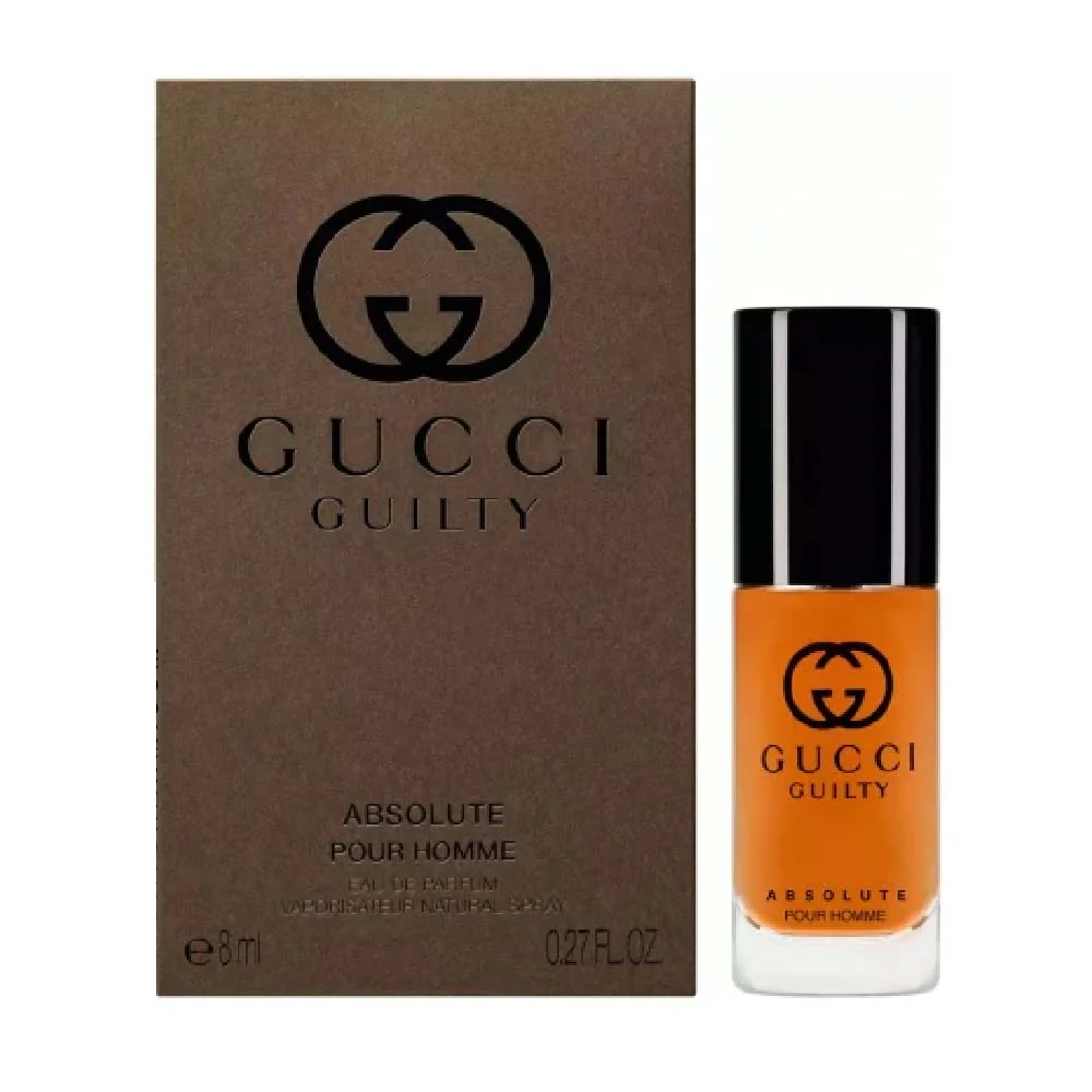 Gucci Guilty Absolute / EDP Spray Mini for men 0.27 oz (8ml)