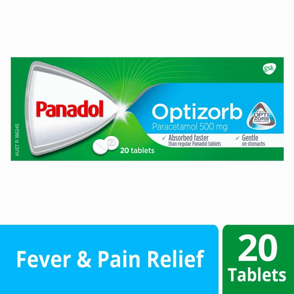 Panadol Optizorb Formulation 20 Tablets