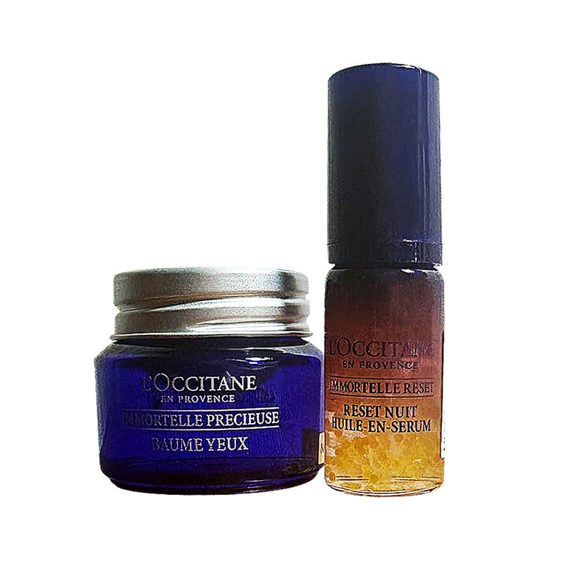 L 'Occitane 2-piece set (Eye Cream 4ml+ Serum 5ml)