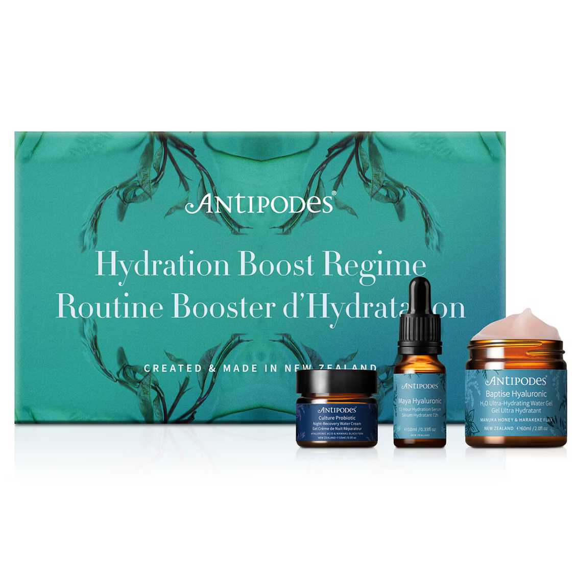 Antipodes Hydration Boost Regime 3-Piece Set Christmas gift