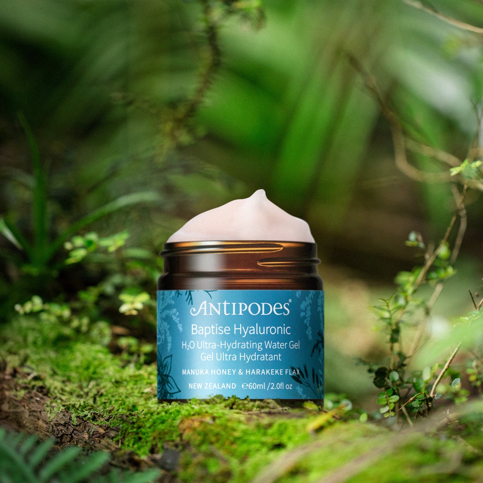 Antipodes Baptise Hyaluronic H2O Ultra-Hydrating Water Gel 60ml jar