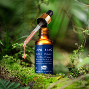 Antipodes Credo Probiotic Anti-Blemish Serum 30ml official atmosphere image