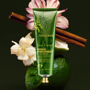 Antipodes Lime Caviar Intense Nourishment Hair Mask 120ml lifestyle image
