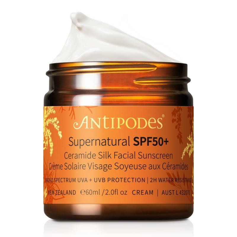 Antipodes Supernatural SPF 50+ Facial Sunscreen 60ml product image