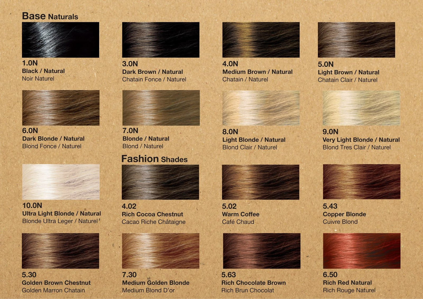 Aromaganic 5.30 Golden Brown Chestnut Hair Colour 100g