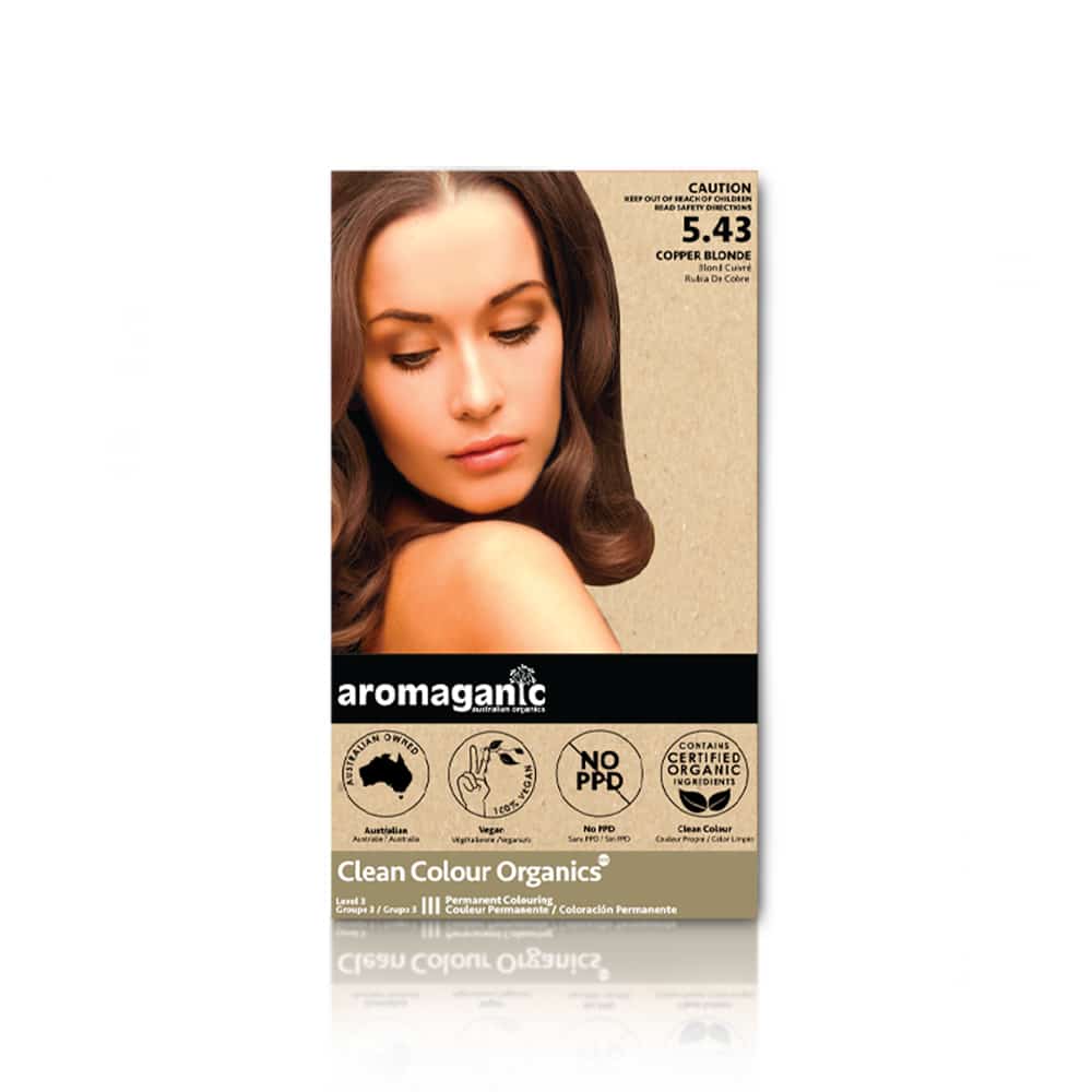Aromaganic 5.43 Copper Blonde Hair Colour 100g