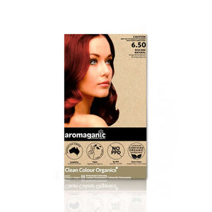 Aromaganic 6.50 Rich Red Natural Hair Colour 100g
