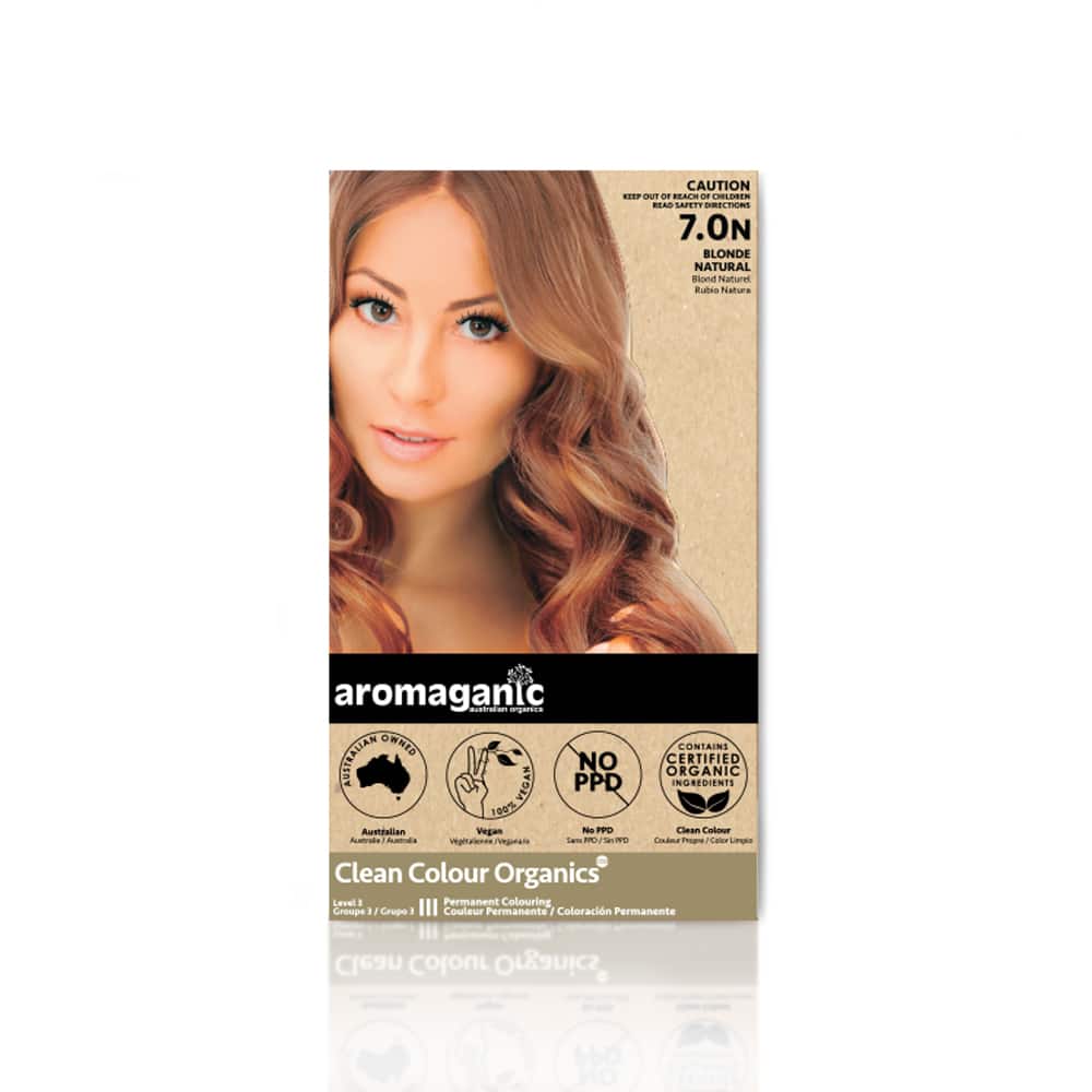 Aromaganic 7.0N Blonde Hair Colour 100g