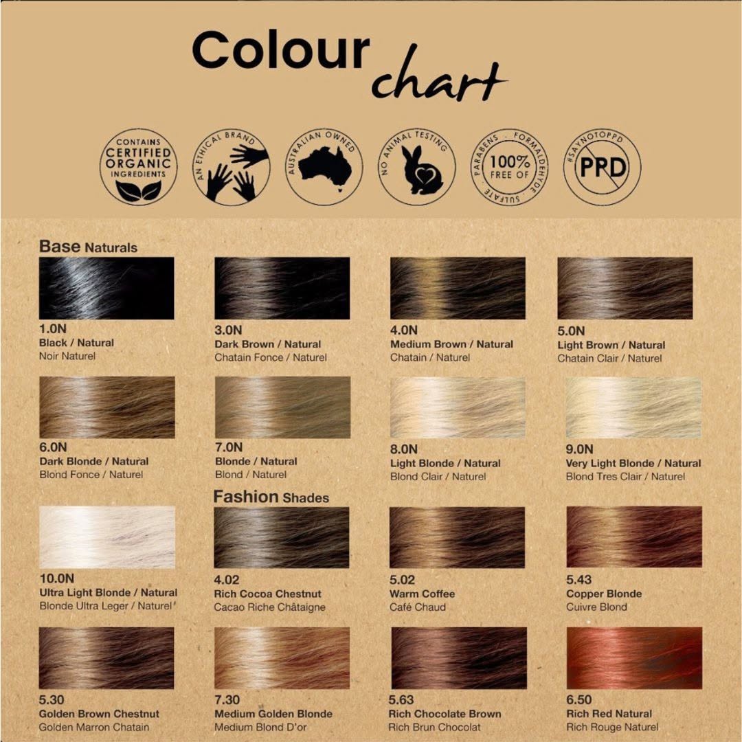 Aromaganic 7.30 Medium Gold Blonde Hair Colour 100g