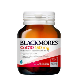 Blackmores CoQ10 150mg High Potency 30 Capsules