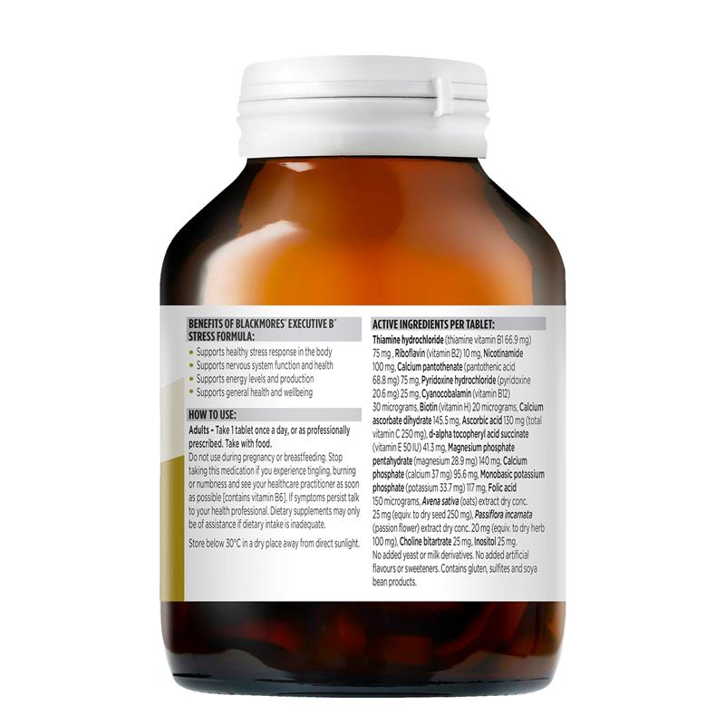 Blackmores Executive B Stress 160 Tablets