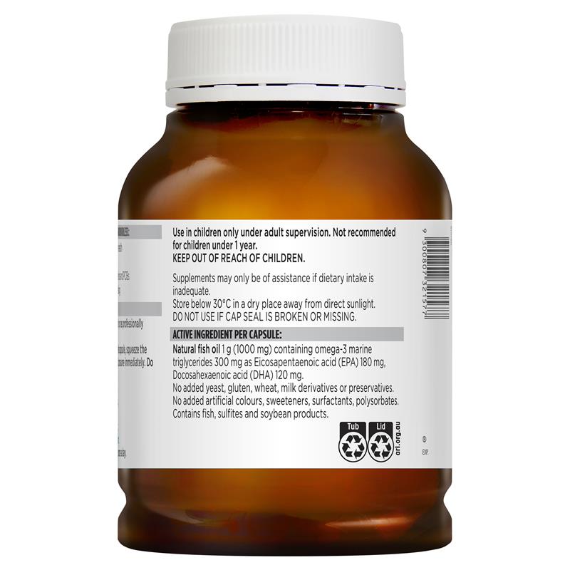 Blackmores Odourless Fish Oil 1,000mg 400 Capsules product image
