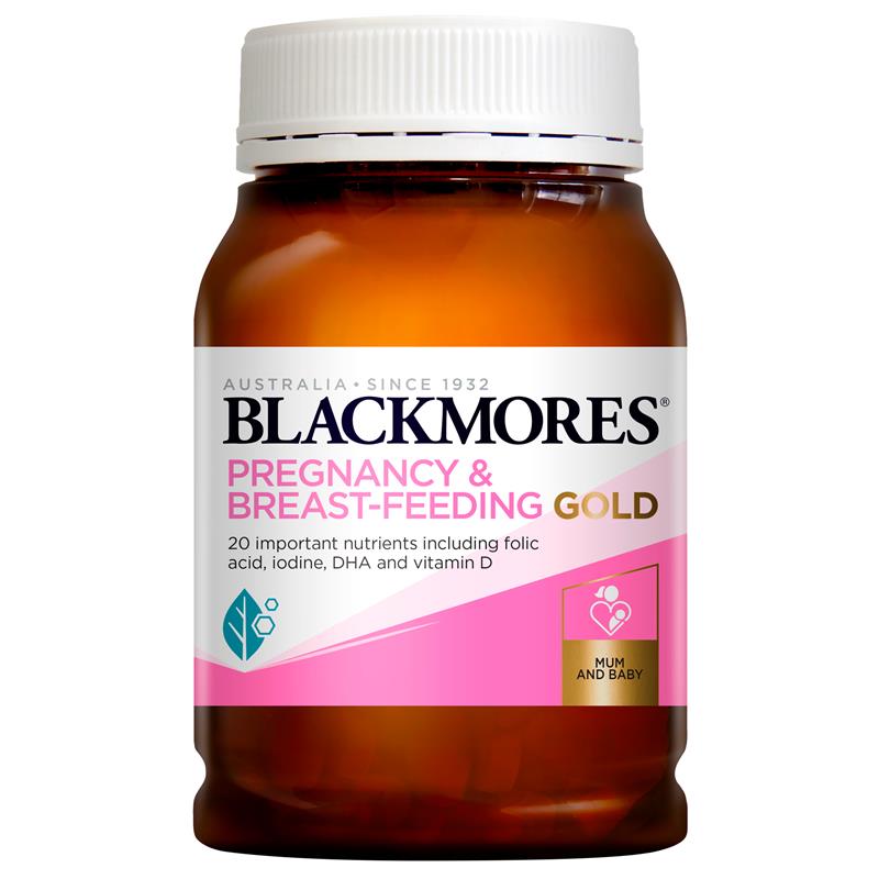 Blackmores Pregnancy & Breastfeeding Gold 180 Capsules product image