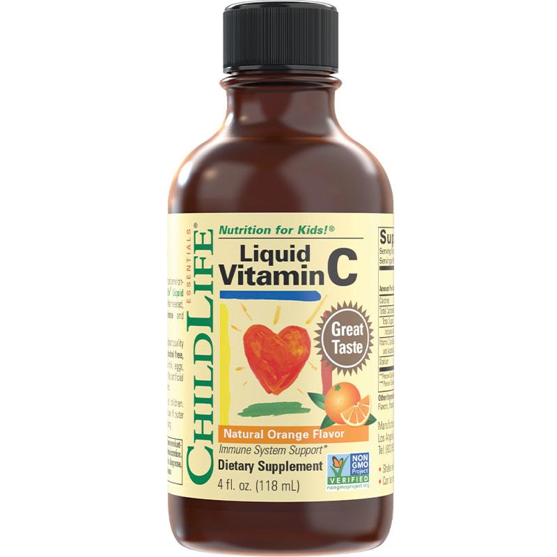 ChildLife Liquid Vitamin C Natural Orange Flavour Liquid Formula 118ml main image 1