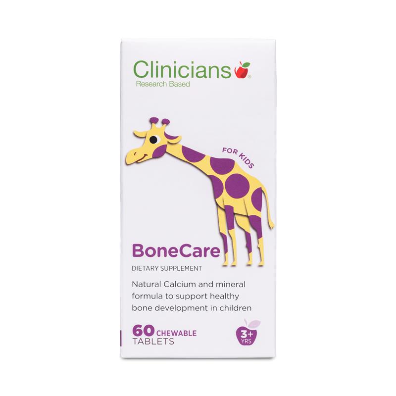 Clinicians Bonecare Kids Calcium Chews 60 Tablets