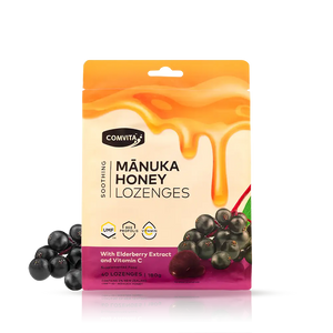 Comvita Elderberry Lozenges with Vitamin C 40 Lozenges
