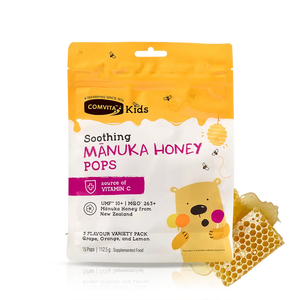 Comvita Kids UMF 10+ Manuka Honey Soothing Pops 15 Pack