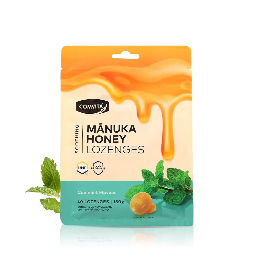 Comvita Manuka Honey Lozenges Coolmint 40 Pack