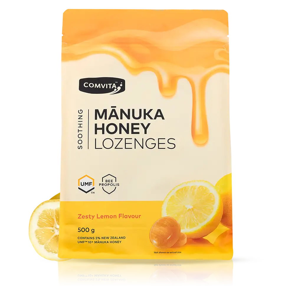 Comvita Manuka Honey Lozenges Lemon 500g