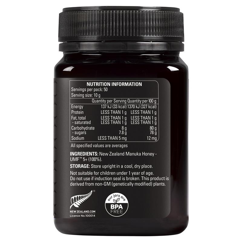 Comvita UMF 5+ Manuka Honey 500g