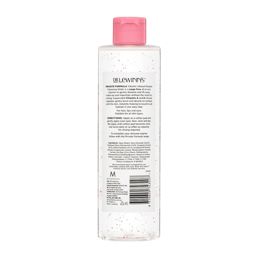 Dr. LeWinn's Cleanser Series Vitamin-Infused Micellar Water 400ml product image 1