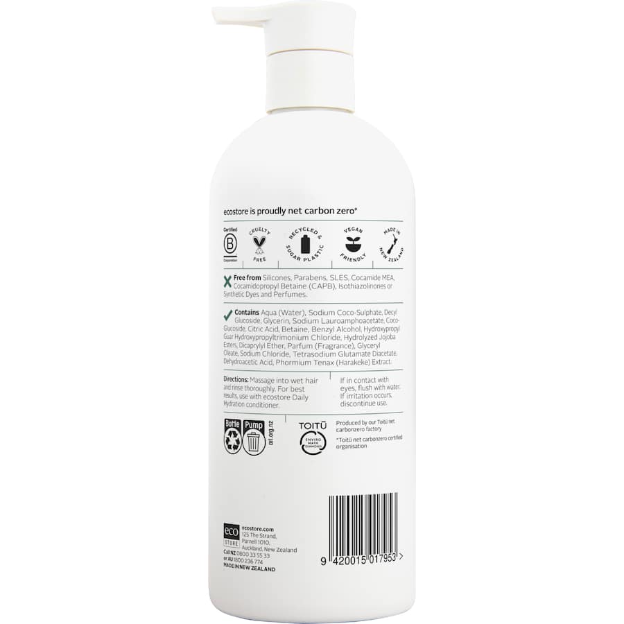 ecostore Daily Hydration Shampoo 600ml
