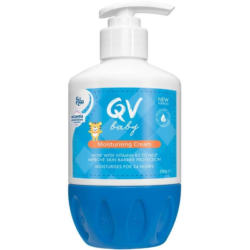 Ego QV Baby Moisturising Cream 250g Exclusive Pump
