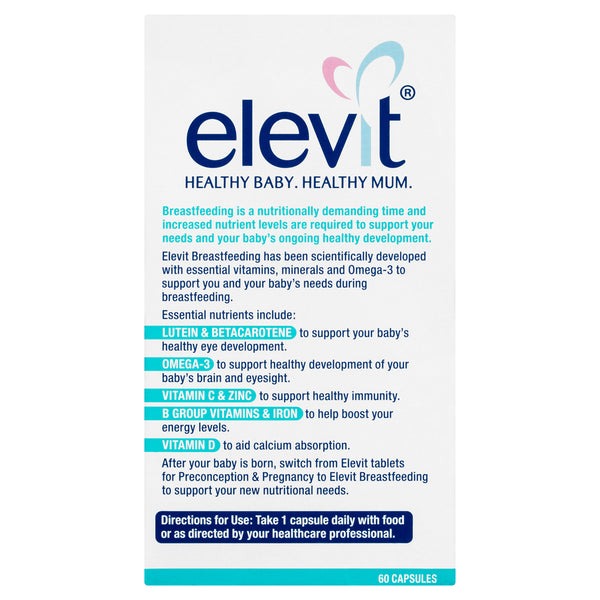 Elevit Breast Feeding 60 Capsules