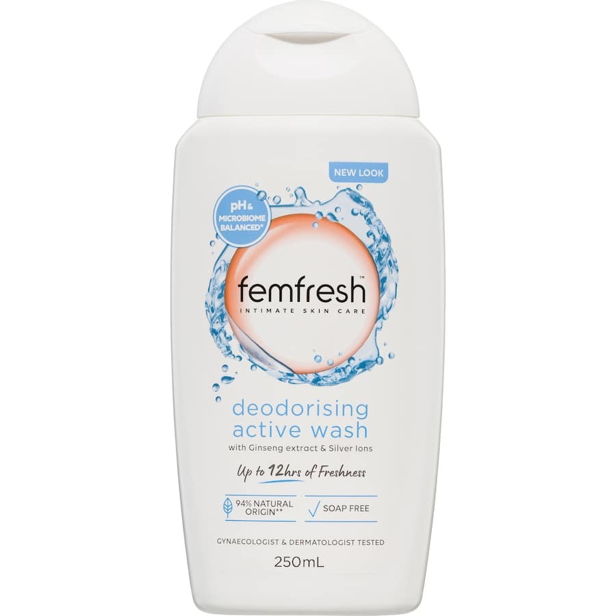 Femfresh Deodorising Active Wash 250ml