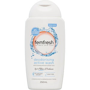 Femfresh Deodorising Active Wash 250ml