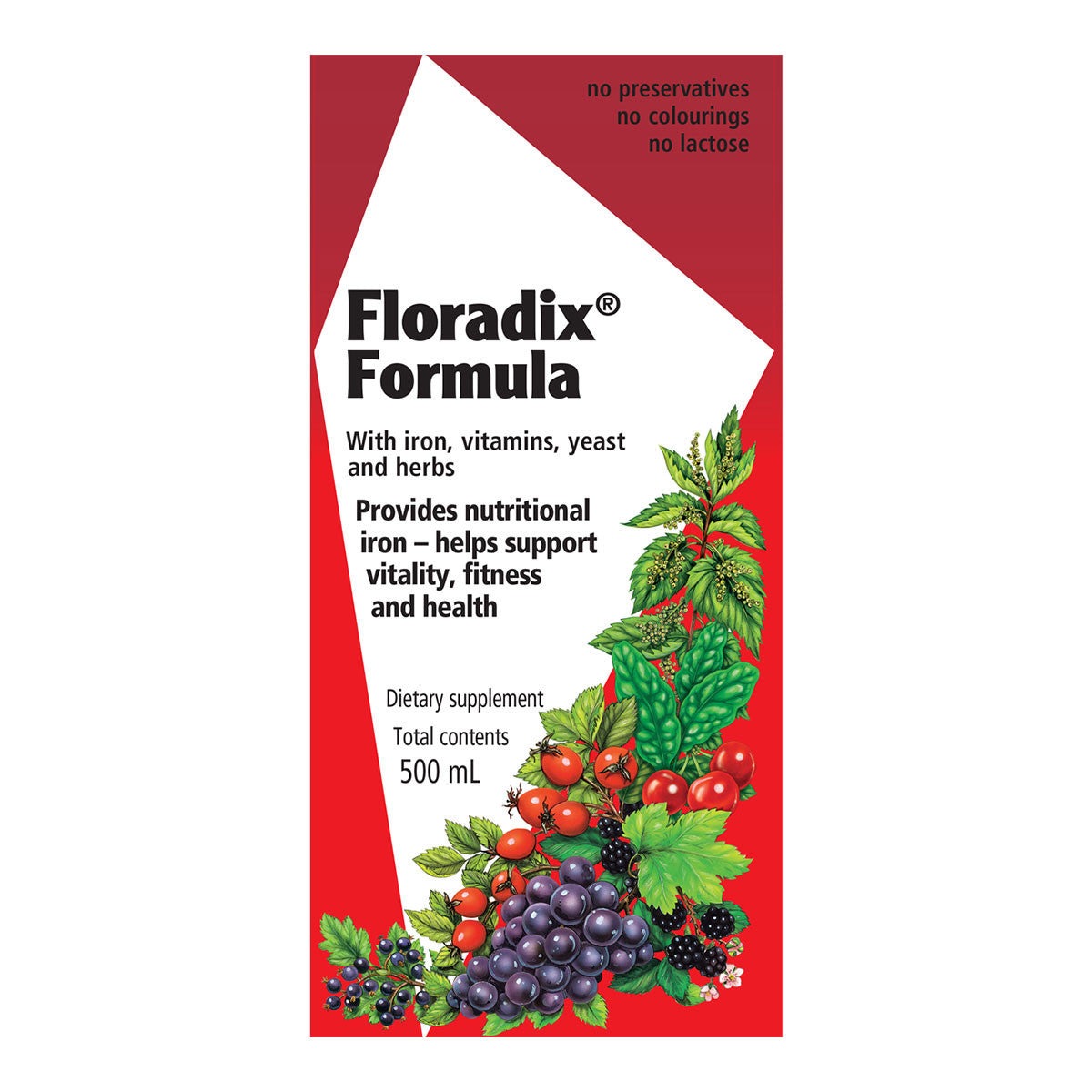 Floradix Original Iron Tonic 500ml