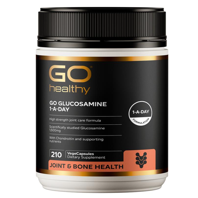 GO Healthy Glucosamine 1-A-Day 210 VegeCapsules