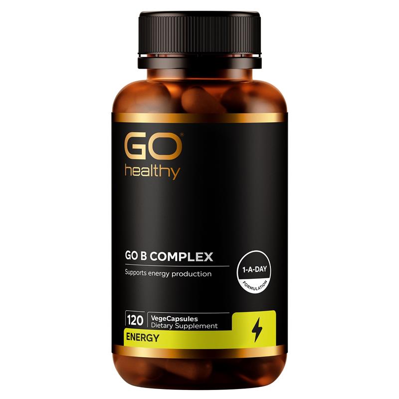 GO Healthy B Complex 120 VegeCapsules