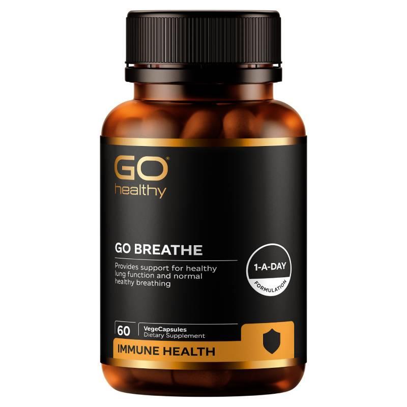 GO Healthy Breathe 60 VegeCapsules